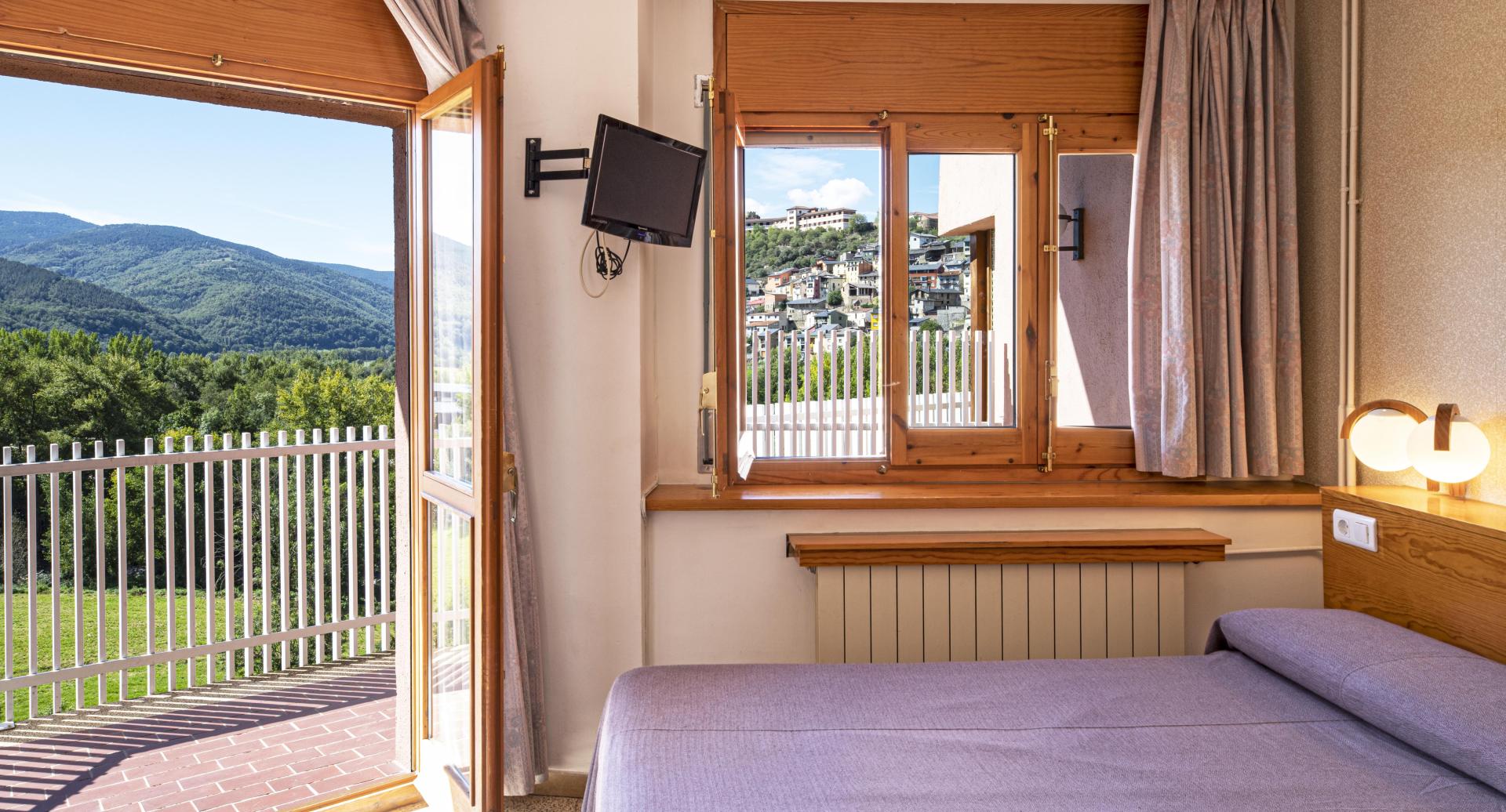 Chambres avec vue sur la montagne